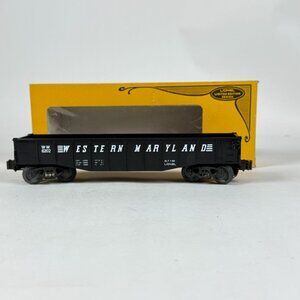 Lionel Vintage 1982 Western Maryland Gondola Limited Edition O Gauge  6-6202 T